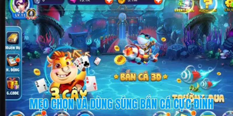 Mẹo chơi súng bắn cá
